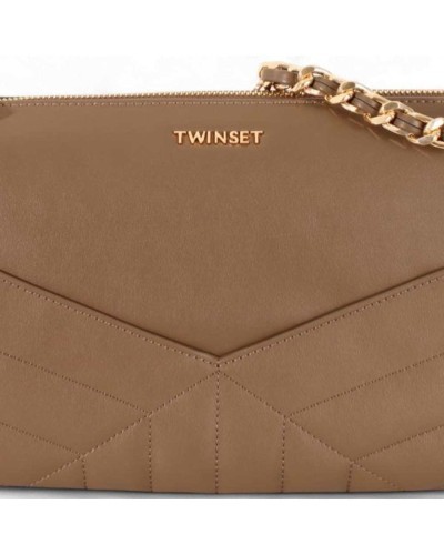 TWIN-SET Bolso cruzados Mujer Marrón | PoppinsBags