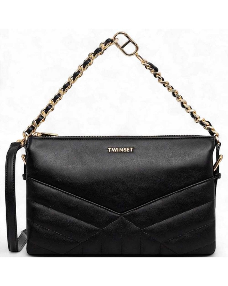TWIN-SET Cross body bag Female Black | PoppinsBags
