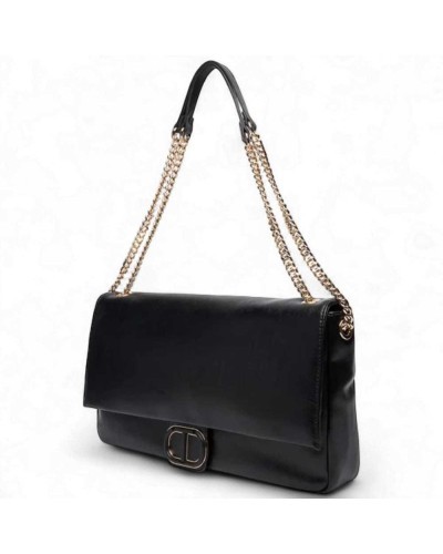 Twin-Set Borsa a tracolla Donna Nero - 252TD8120-00006