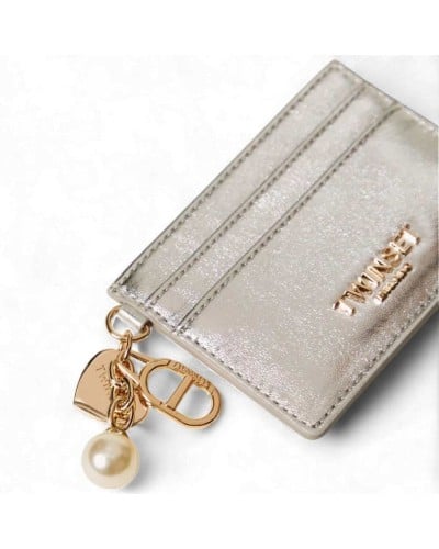 TWIN-SET Geldbörse Silber | PoppinsBags