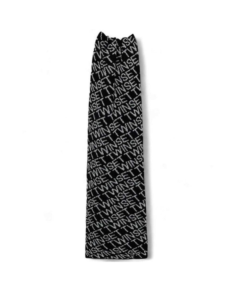 TWIN-SET Bufanda Mujer Negro Gris | PoppinsBags