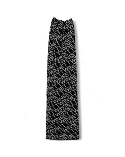 TWIN-SET Bufanda Mujer Negro Gris | PoppinsBags