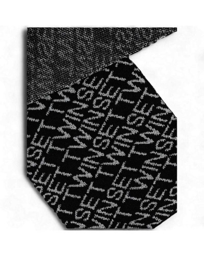 TWIN-SET Bufanda Mujer Negro Gris | PoppinsBags