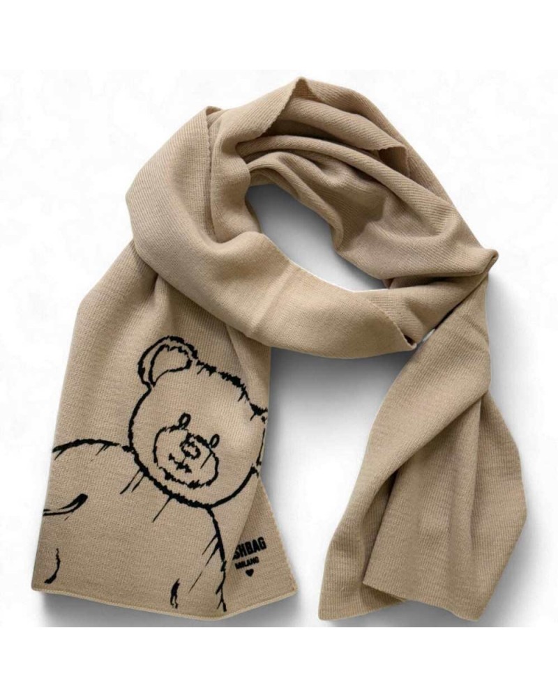Sciarpa L' ATELIER DU SAC Donna Beige | PoppinsBags