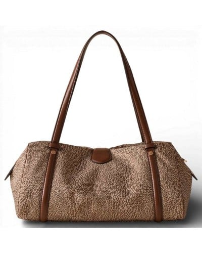 Bolso Bauletto M. BORBONESE Beige/Marrón | PoppinsBags