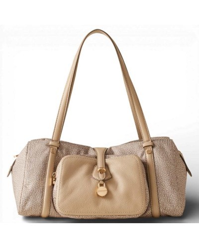 BORBONESE Bauletto M. Bag Sand | PoppinsBags