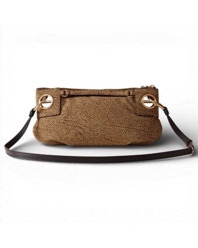 Bolso London Cross Over S. BORBONESE Cordero Esmerilado