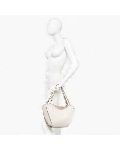 GIANNI CHIARINI Aura Lederhandtasche Sand | PoppinsBags