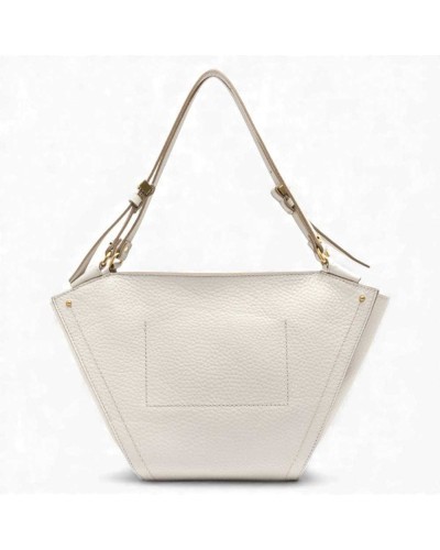 GIANNI CHIARINI Aura Lederhandtasche Sand | PoppinsBags