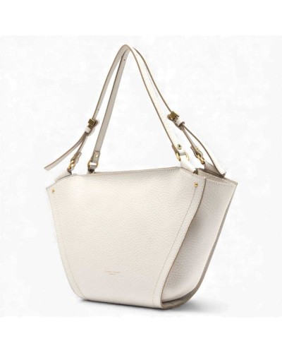 GIANNI CHIARINI Aura Lederhandtasche Sand | PoppinsBags