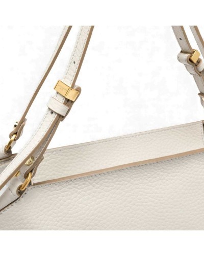 GIANNI CHIARINI Aura Lederhandtasche Sand | PoppinsBags
