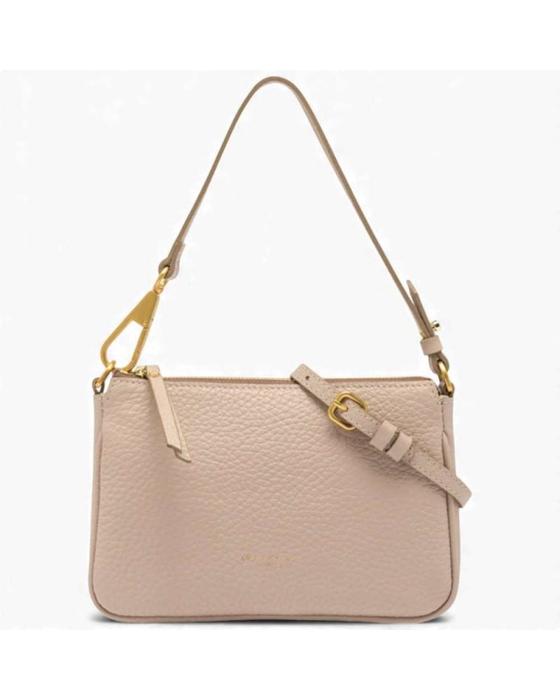 GIANNI CHIARINI Brenda Leather Shoulder Bag Pink