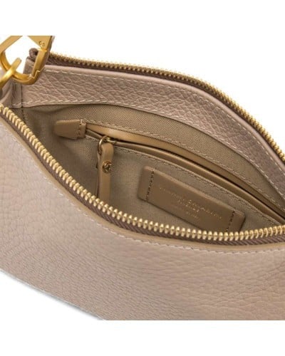 GIANNI CHIARINI Brenda Leather Shoulder Bag Pink