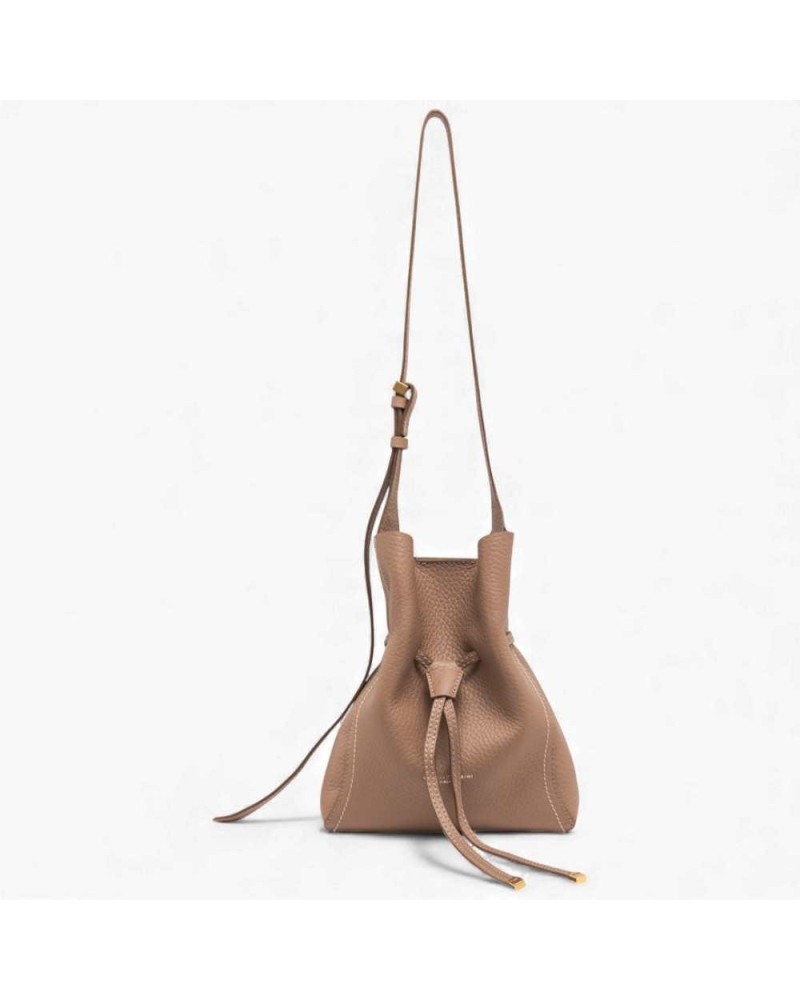 Bolso Diletta Medium GIANNI CHIARINI Piel Clay | PoppinsBags