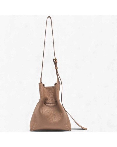 Bolso Diletta Medium GIANNI CHIARINI Piel Clay | PoppinsBags