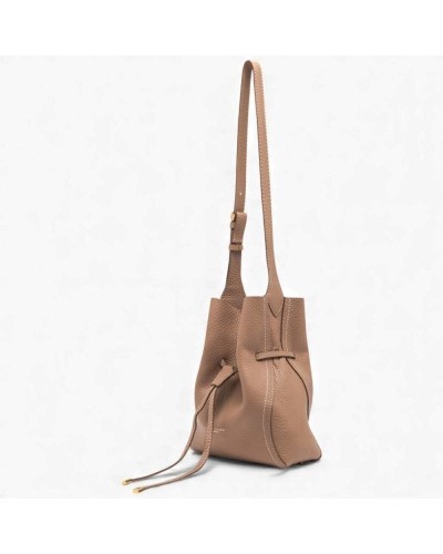 Bolso Diletta Medium GIANNI CHIARINI Piel Clay | PoppinsBags