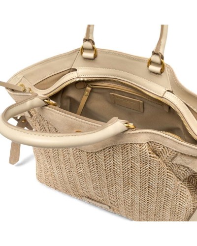 Bolso Dua Mini GIANNI CHIARINI Paja y Piel