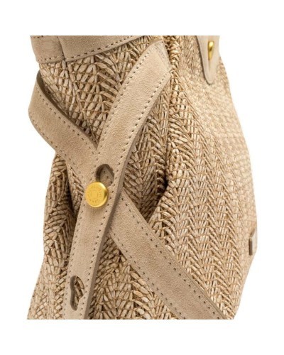 Bolso Dua Mini GIANNI CHIARINI Paja y Piel
