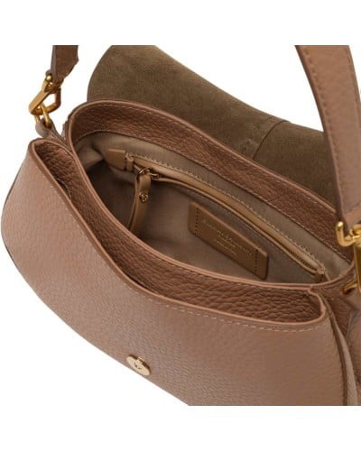 GIANNI CHIARINI Katia Leather Bag Clay | PoppinsBags