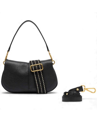 GIANNI CHIARINI Katia Lederhandtasche Schwarz | PoppinsBags