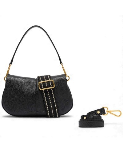 Bolso Katia GIANNI CHIARINI Piel Negro | PoppinsBags