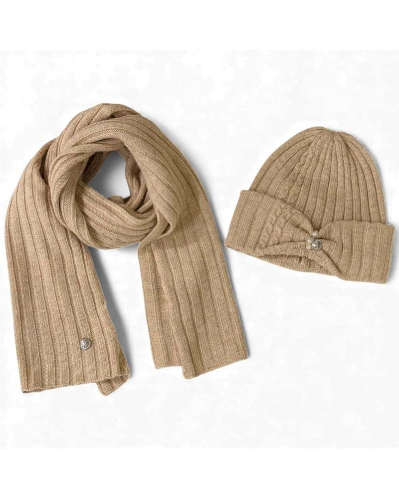 L'ATELIER DU SAC Damen Set Mütze und Schal | PoppinsBags