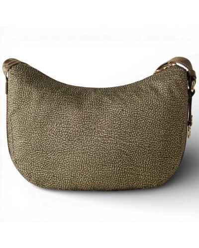 Borsa Luna Bag Small BORBONESE Tessuto Riciclato OP
