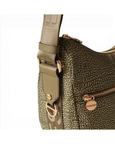 Borsa Luna Bag Small BORBONESE Tessuto Riciclato OP