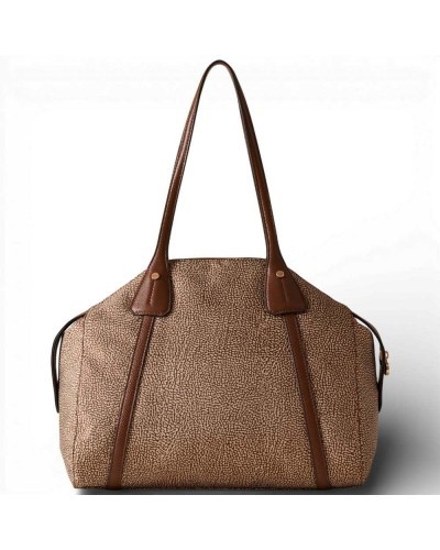 Bolso Shopping M. BORBONESE Beige/Marrón | PoppinsBags