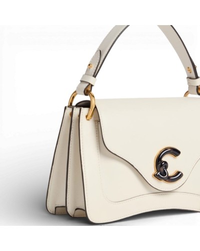 Coccinelle C-Me Handbag Women Pearl Leather | PoppinsBags