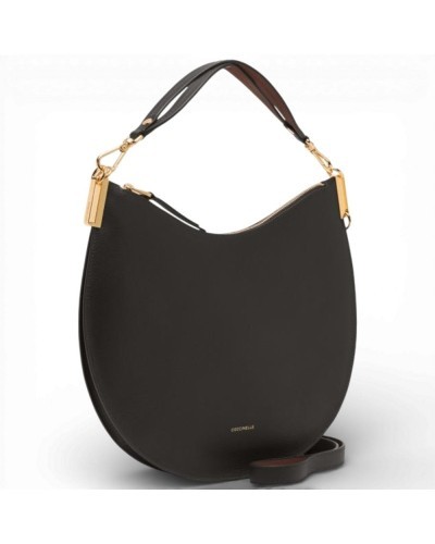 Coccinelle Bolso de mano Sunup Mujer Noir/Cognac en