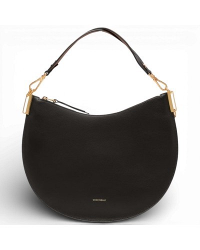 Coccinelle Bolso de mano Sunup Medium Mujer Noir/Cognac en