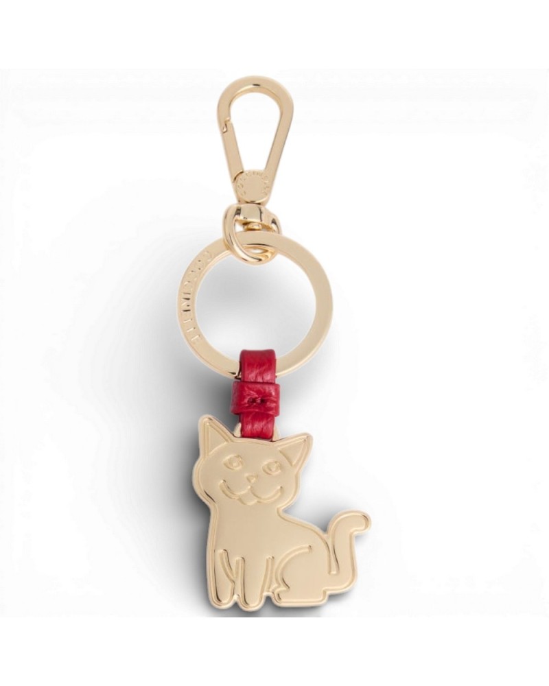 Coccinelle Basic Metal Katzen-Schlüsselanhänger Damen