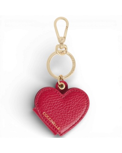 Coccinelle Hearty Foto-Halter Anhänger Damen Scharlachrot