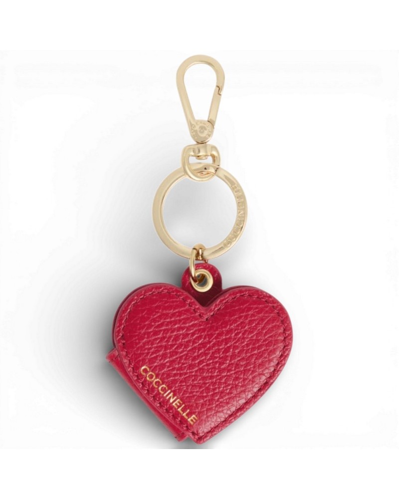 Coccinelle Hearty Foto-Halter Anhänger Damen Scharlachrot