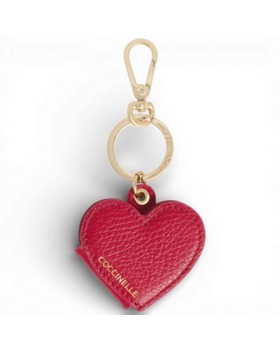 Coccinelle Hearty Foto-Halter Anhänger Damen Scharlachrot