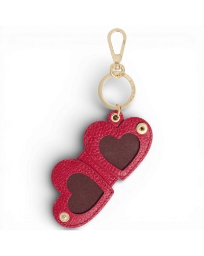 Coccinelle Hearty Foto-Halter Anhänger Damen Scharlachrot