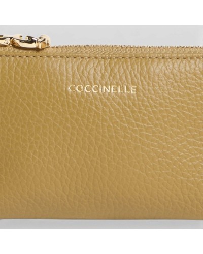Coccinelle C-Me Softy Münzbörse Damen Seagrass-Grün aus