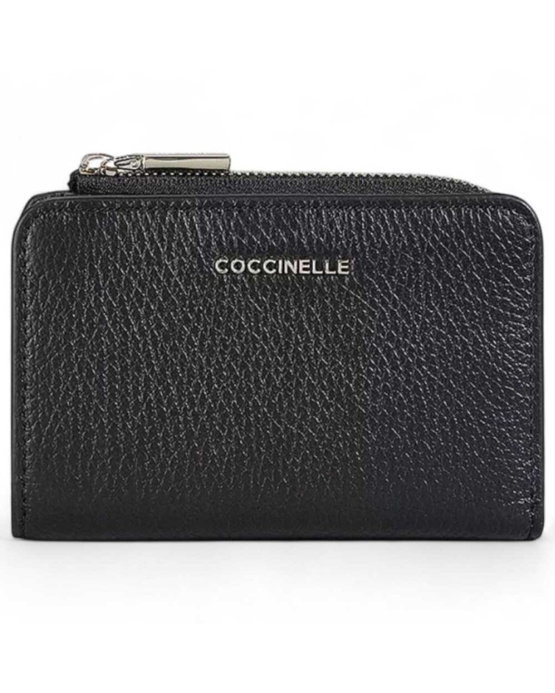 COCCINELLE Wallet Female Leather Black | PoppinsBags