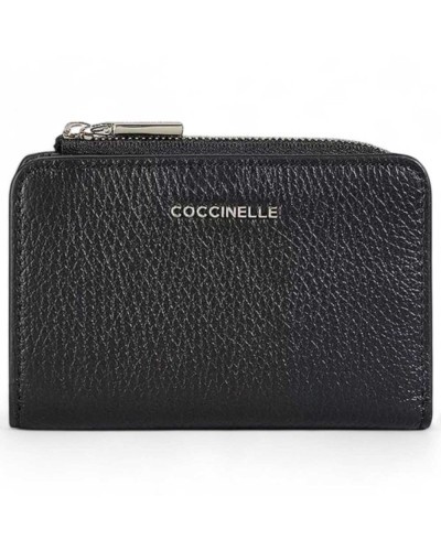 COCCINELLE Wallet Female Leather Black | PoppinsBags