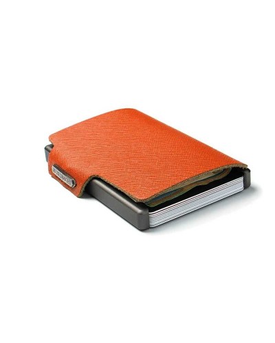 Mondraghi Geldbörse Saffiano Orange | PoppinsBags