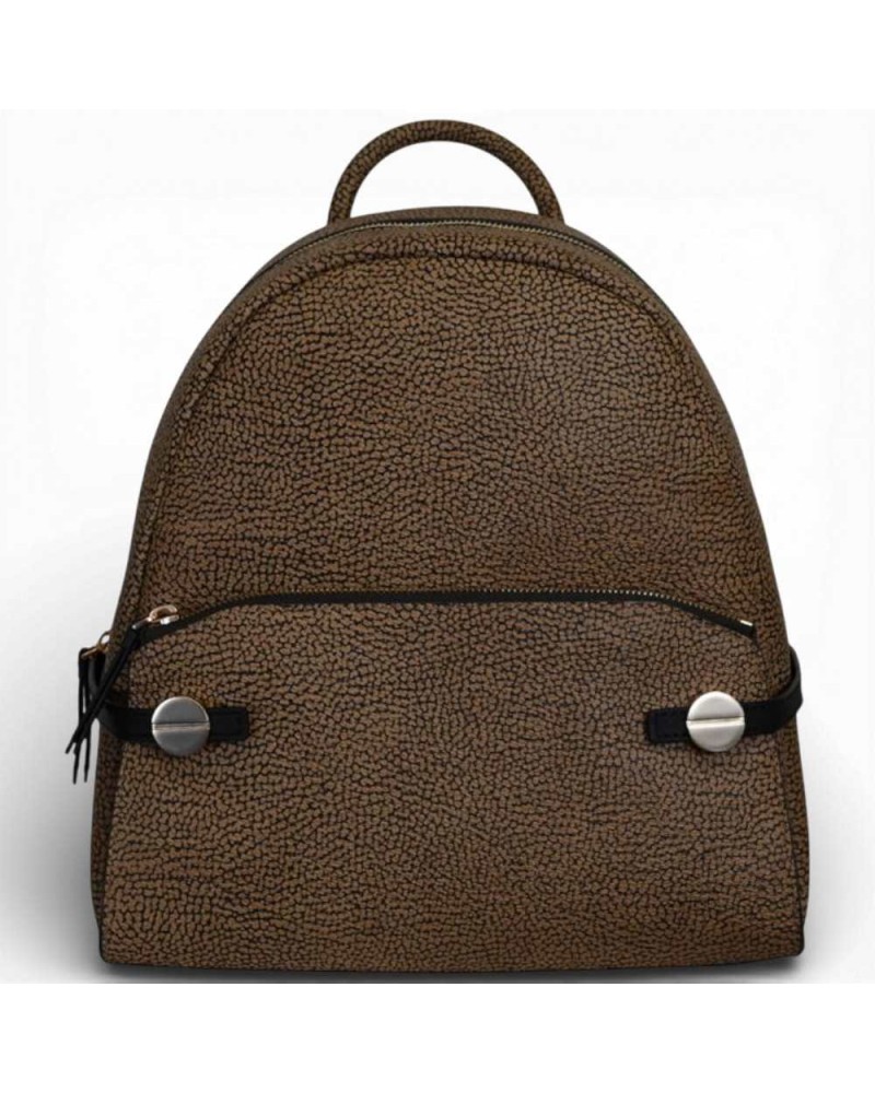 Zaino M. BORBONESE OP Naturale/Nero | PoppinsBags