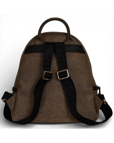 Zaino M. BORBONESE OP Naturale/Nero | PoppinsBags