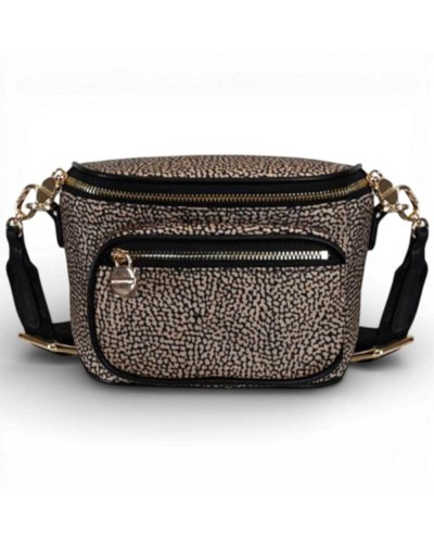 BORBONESE Mini Belt Bag Recycled Fabric OP | PoppinsBags