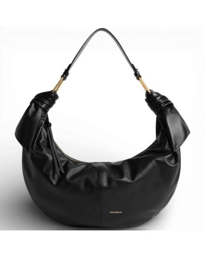 Coccinelle Borsa a spalla Furoshiki Puffy Donna Nero in