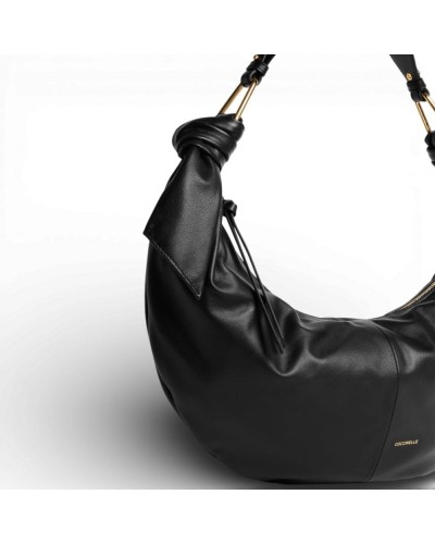Coccinelle Borsa a spalla Furoshiki Puffy Donna Nero in