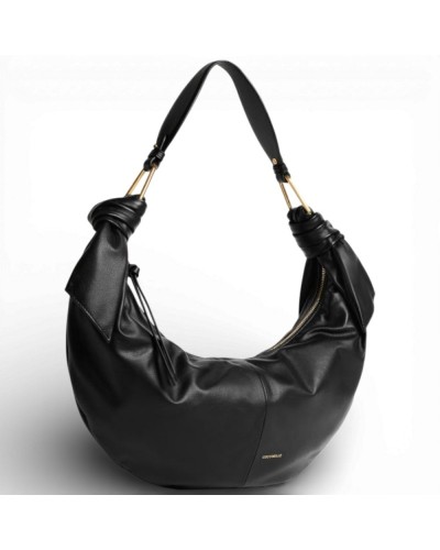 Coccinelle Borsa a spalla Furoshiki Puffy Donna Nero in