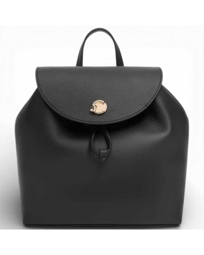Coccinelle Nikla Schultertasche Damen Schwarz/Cognac aus