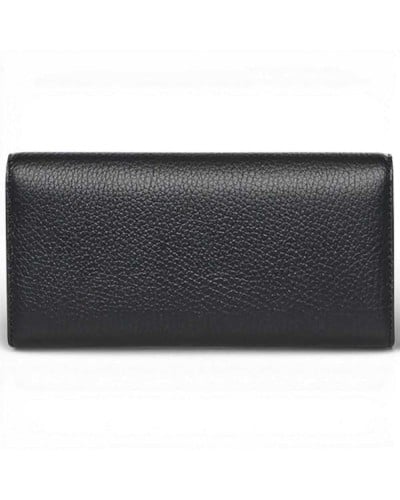 Coccinelle Metallic Soft Geldbörse Damen Schwarz aus