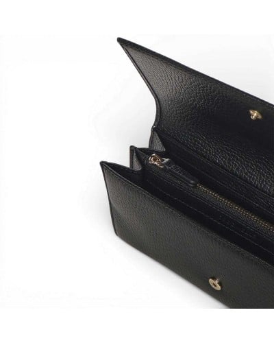 Coccinelle Metallic Soft Geldbörse Damen Schwarz aus
